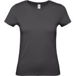 Damen T-Shirt E150 Damen Used Schwarz