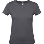 Damen T-Shirt E150 Damen dunkelgrau
