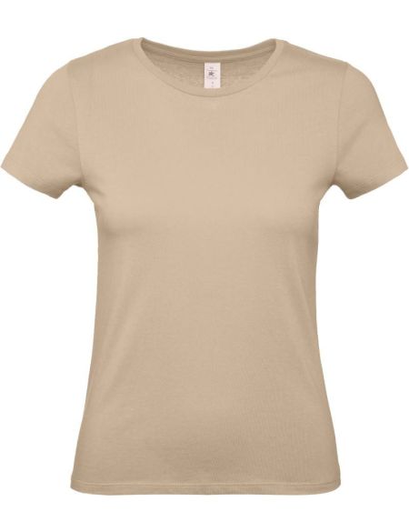 Damen T-Shirt E150 Damen Sand