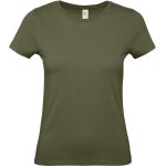 Damen T-Shirt E150 Damen Urban Khaki