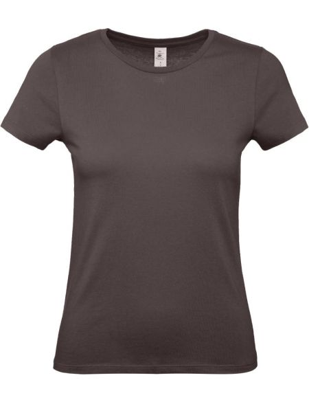 Damen T-Shirt E150 Damen Bär braun