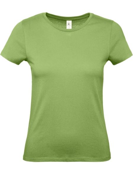 Damen T-Shirt E150 Damen Pistazie