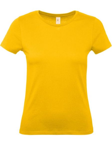 Damen T-Shirt E150 Damen Gold