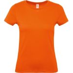 Damen T-Shirt E150 Damen orange