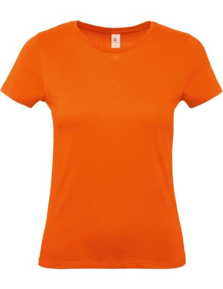 Damen T-Shirt E150 Damen orange