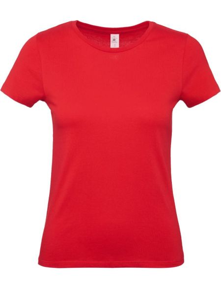 Damen T-Shirt E150 Damen rot