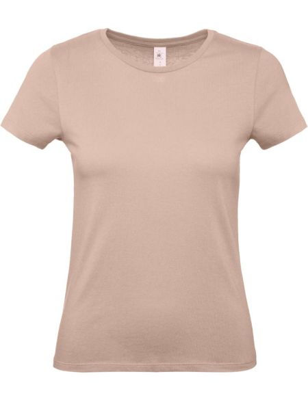 Damen-T-Shirt E150 Damen Millennial Pink