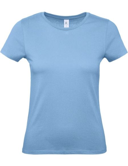 Damen T-Shirt E150 Damen himmelblau