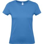 Damen T-Shirt E150 Damen azurblau