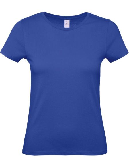 Damen T-Shirt E150 Damen kobaltblau
