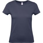 Damen T-Shirt E150 Damen Marineblau