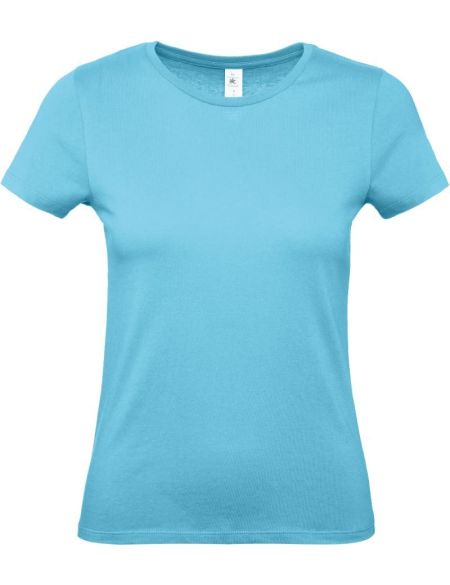 Damen T-Shirt E150 Damen türkis