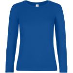 Damen-T-Shirt mit langen Ärmeln aus schwerer Baumwolle E190 LSL Damen Königsblau