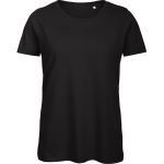 Damen T-Shirt Medium Fit aus Bio-Baumwolle Inspire T Damen schwarz