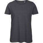 Damen T-Shirt Medium Fit aus Bio-Baumwolle Inspire T Damen Dunkelgrau