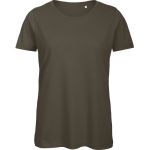 Damen T-Shirt Medium Fit aus Bio-Baumwolle Inspire T Damen Khaki