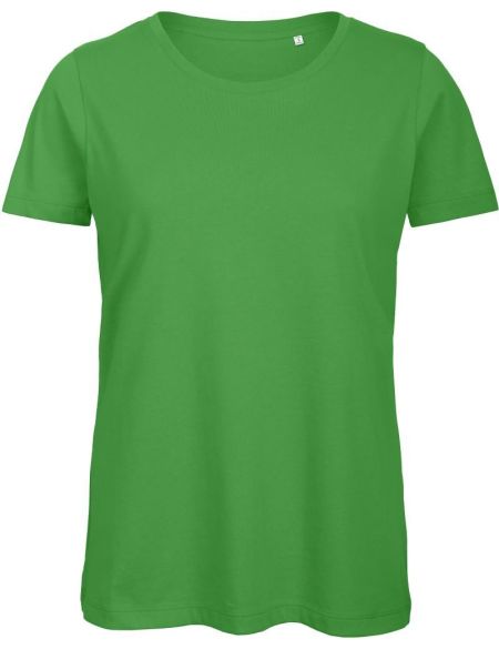 Damen T-Shirt Medium Fit aus Bio-Baumwolle Inspire T Damen echt grün