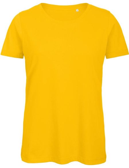 Damen T-Shirt Medium Fit aus Bio-Baumwolle Inspire T Damen Gold