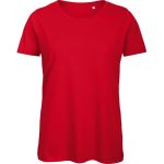 Damen T-Shirt Medium Fit aus Bio-Baumwolle Inspire T Damen rot