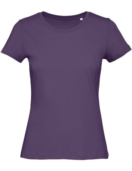 Damen T-Shirt Medium Fit aus Bio-Baumwolle Inspire T Women Urban Purple