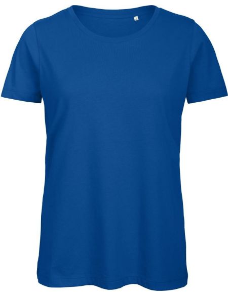 Damen T-Shirt Medium Fit aus Bio-Baumwolle Inspire T Damen Königsblau