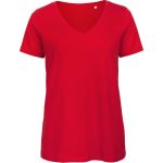 Damen-T-Shirt mit V-Ausschnitt Inspire VT Damen rot