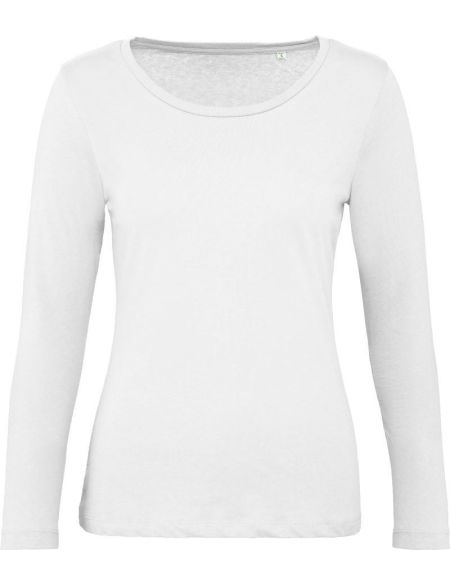 Damen-T-Shirt mit langen Ärmeln Inspire LSL T Damen weiß