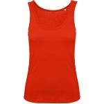 Inspire Tank T Damen Feuerrot