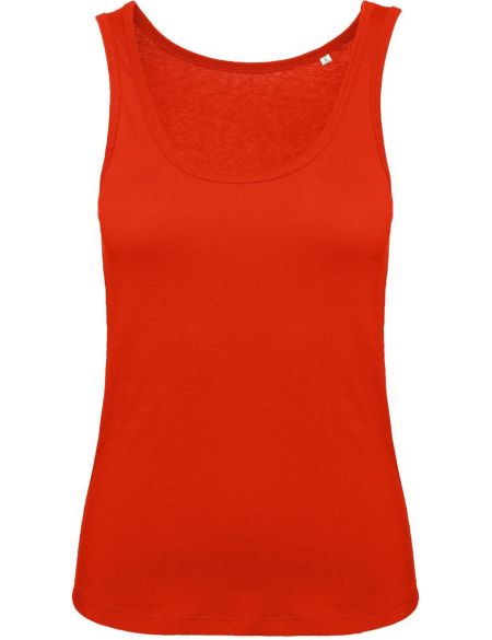 Inspire Tank T Damen Feuerrot