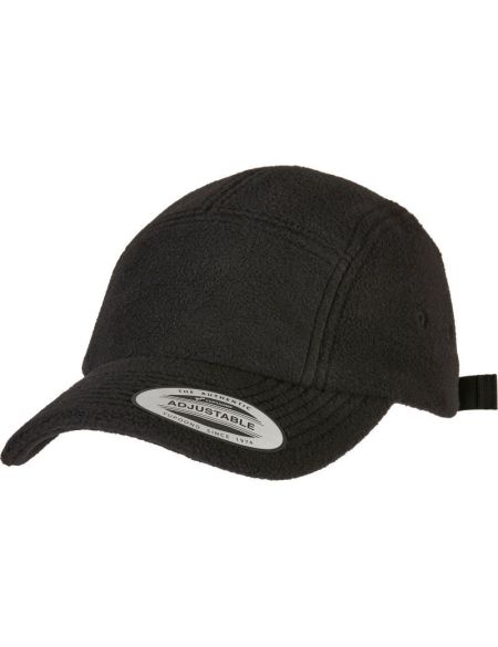 Kappe 4 Panels Fleece Jockey Flexfit 7005PF schwarz