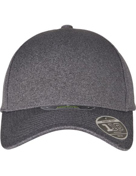Flexfit 110M/110BM dunkelgraue 6-Panel-Mesh-Kappe