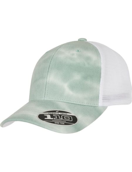 Flexfit 6 Panel Mesh Cap 110M/110BM Batik Mint