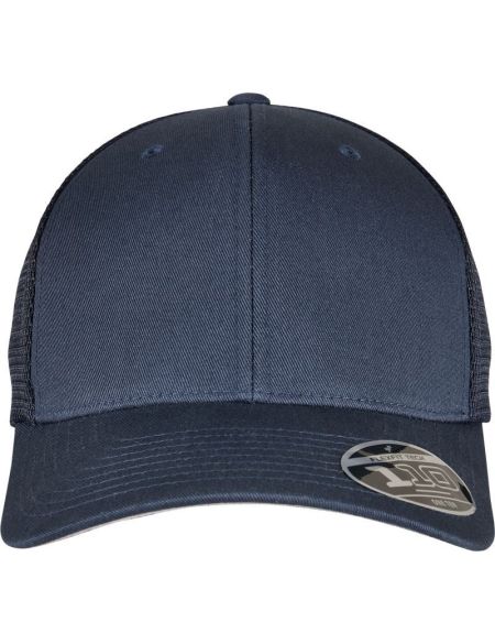 Flexfit 6 Panel Mesh Cap 110M/110BM Marineblau