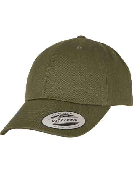 6-Panel-Kappe Ecowash Flexfit 6245EC olivfarbene Nacht