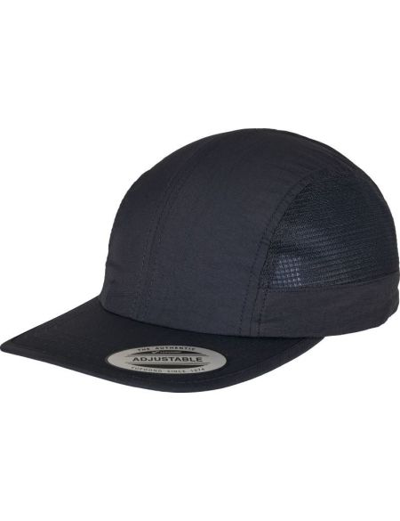 Kappe 6 Panels Snapback Nylon Flexfit 6088NS schwarz