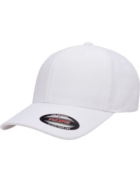 6-Panel-Cap Calocks Trikot Flexfit 6572 weiß