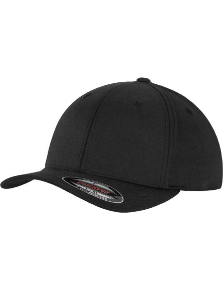 Bamboo Flexfit 6-Panel-Kappe 6588 schwarz