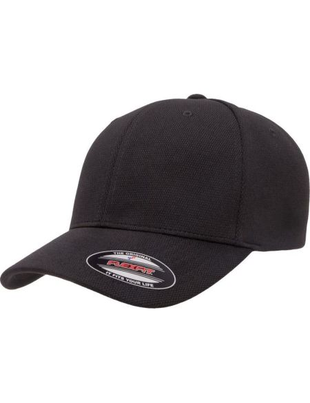 Flexfit 6 Panel Sportkappe 6597 schwarz