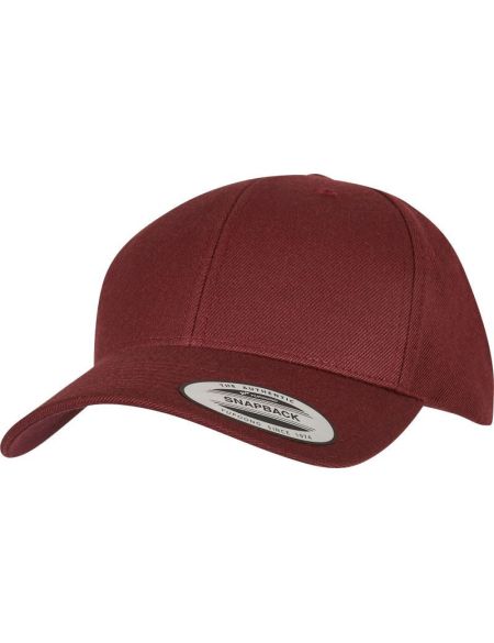 Kappe 6 Panels Snapback Flexfit 6789 weiß