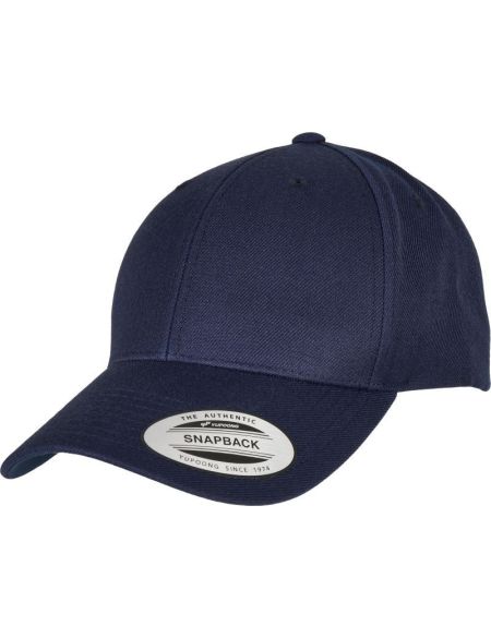 Kappe 6 Panel Snapback Flexfit 6789 Marine