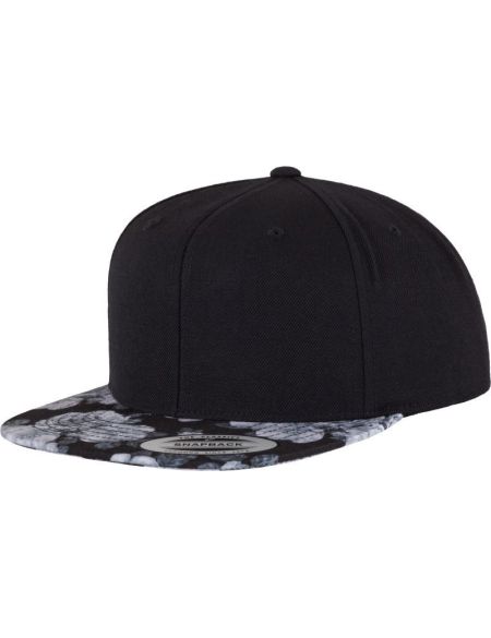 Flexfit 6-Panel-Baseballkappe 6089F/6089BD/6089CB schwarz/grau