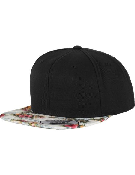 Flexfit 6-Panel-Baseballkappe 6089F/6089BD/6089CB schwarz/weiß