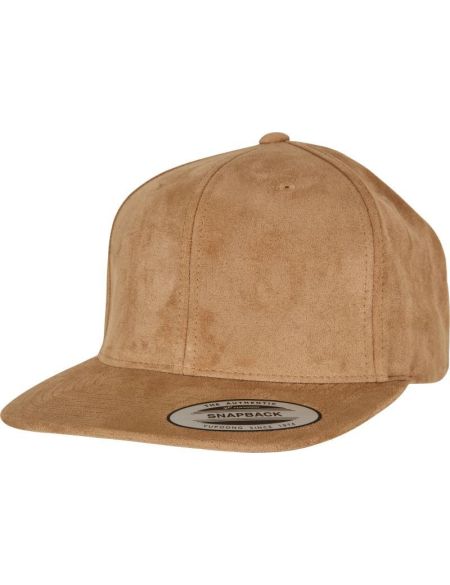 Kappe 6 Panels Snapback Wildleder Flexfit 6089SU/6089CH schwarz