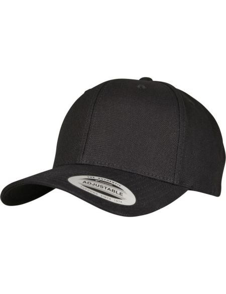 Kappe 6 Panels Flexfit 7708MS schwarz