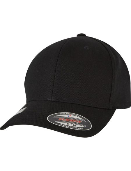 6-Panel-Kappe wasserabweisend Flexfit 6277WR schwarz