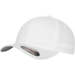 Flexfit 6-Panel-Mütze aus gekämmter Wolle 6277 weiß
