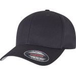 Flexfit 6-Panel-Mütze aus gekämmter Wolle 6277 anthrazit