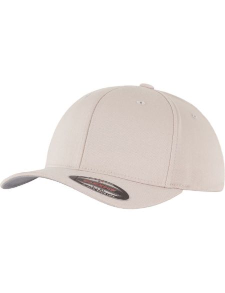 Flexfit 6277 Stone 6-Panel-Mütze aus gekämmter Wolle