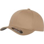 Flexfit 6-Panel-Mütze aus gekämmter Wolle 6277 Khaki