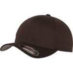 Flexfit 6-Panel-Mütze aus gekämmter Wolle 6277 braun